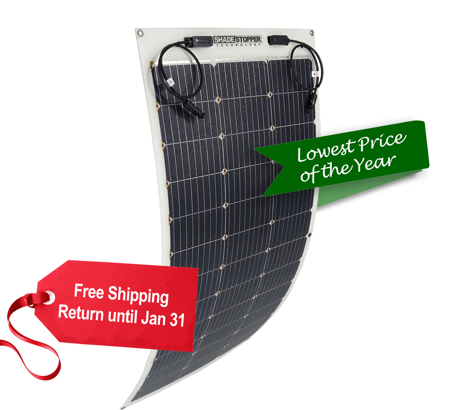 100 Watt Flexible Panel