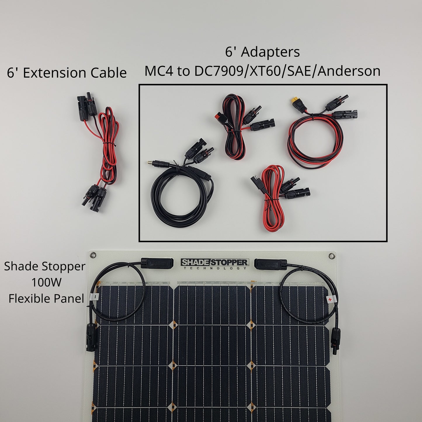 100 Watt Flexible Panel Kits