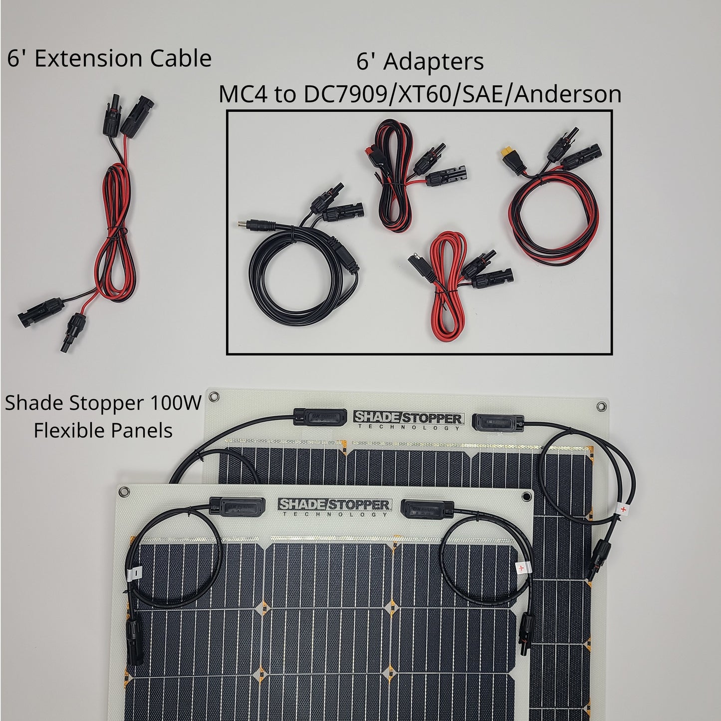 100 Watt Flexible Panel Kits