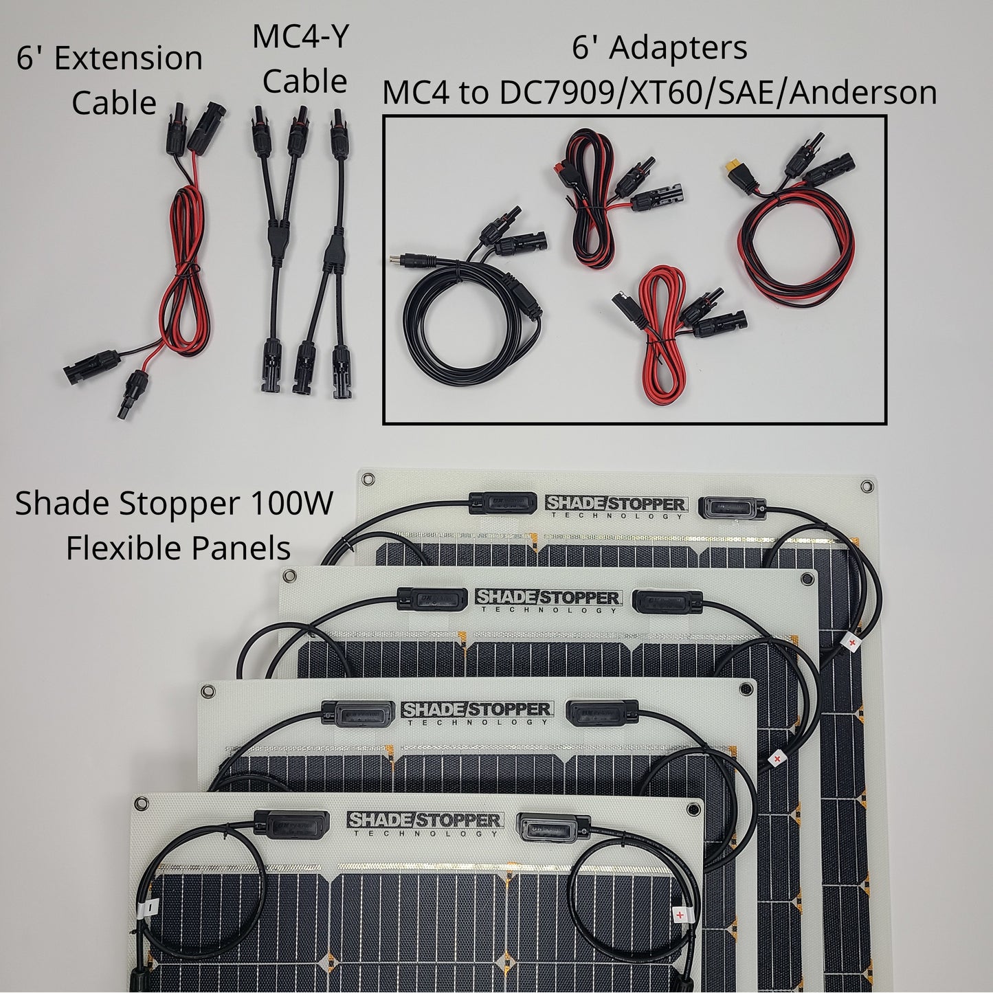 100 Watt Flexible Panel Kits