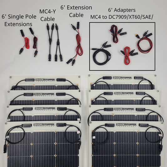 100 Watt Flexible Panel Kits