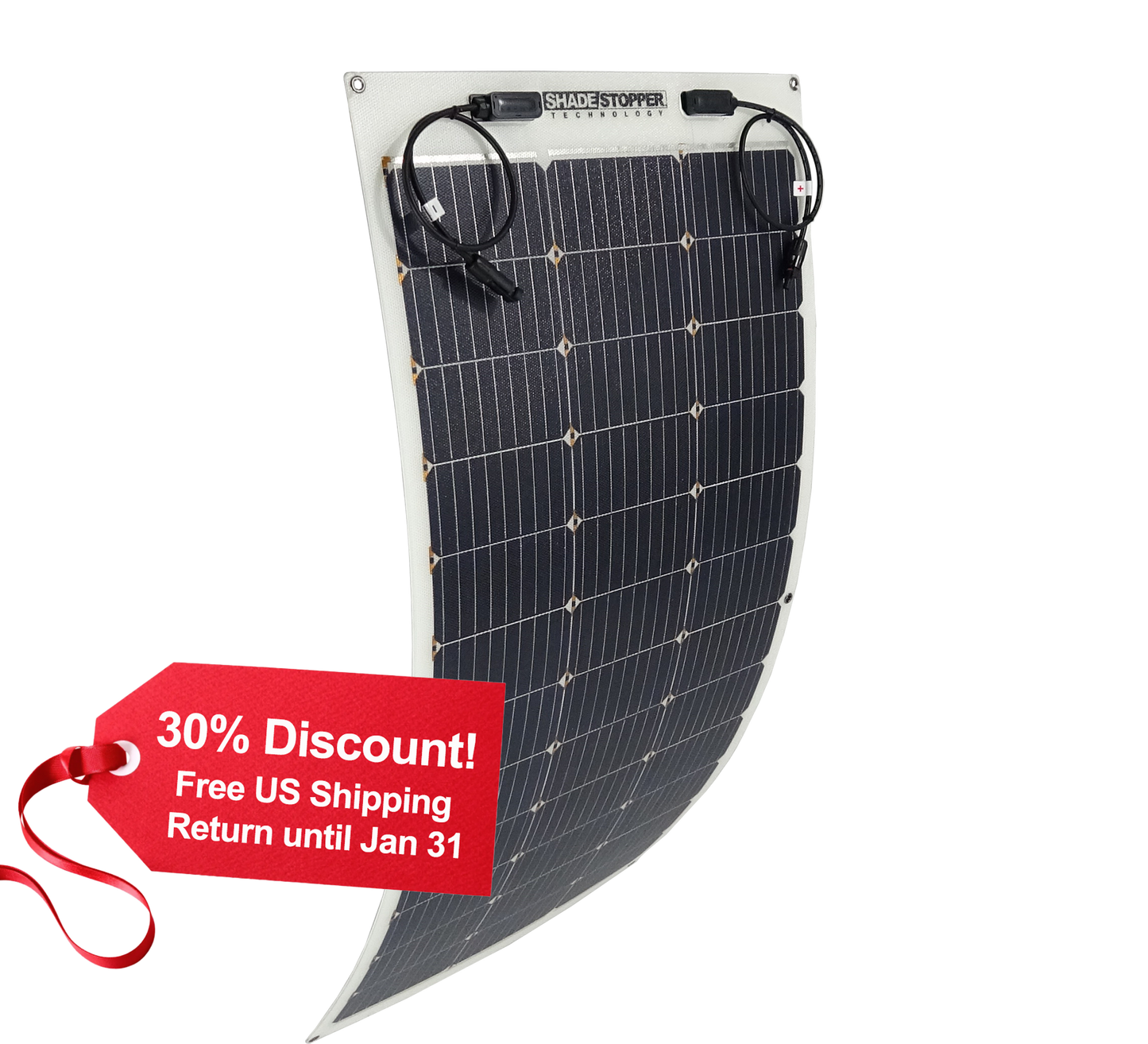 100 Watt Flexible Solar Panel SALE